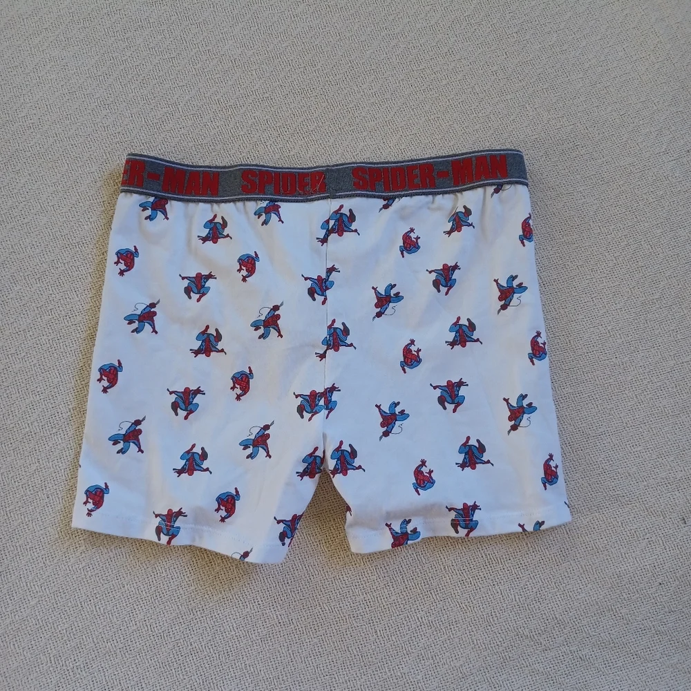 zara ♡ marvel spiderman boxer briefs kids bous 11-12 super hero retro playful